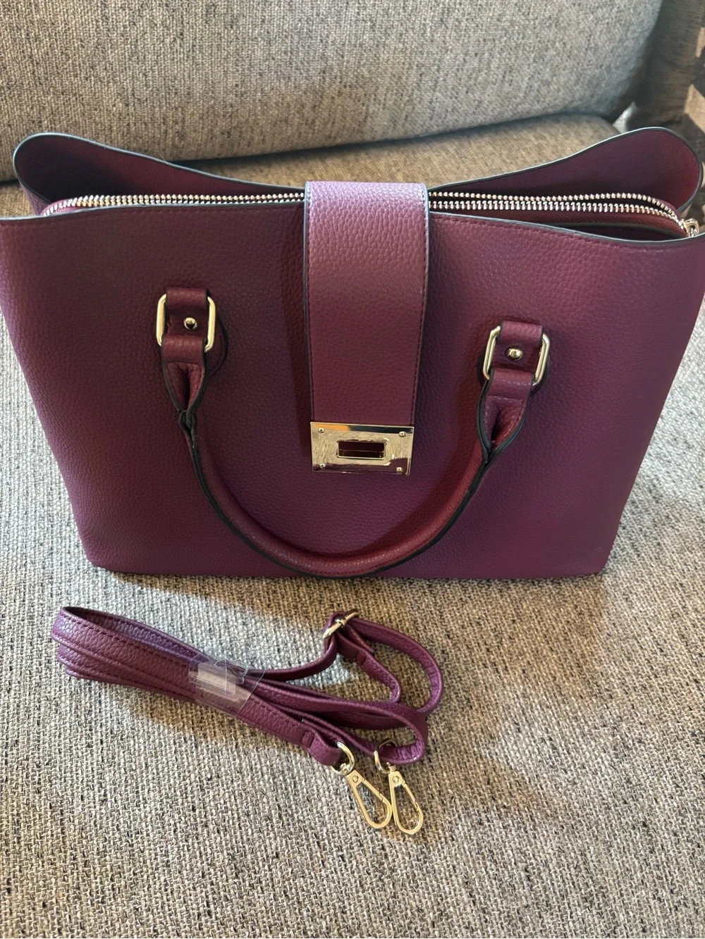 Kelly & Katie pebbled satchel